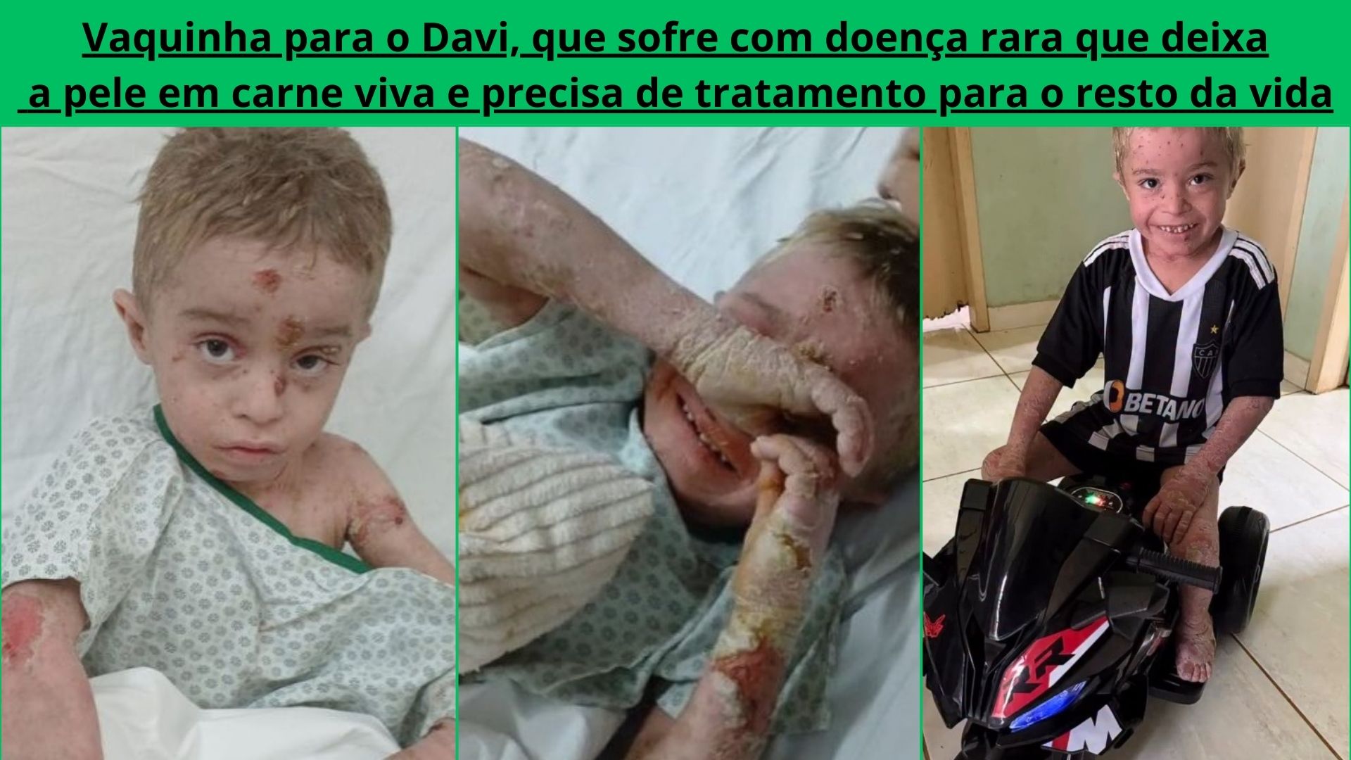 Davi precisa de ajuda urgente